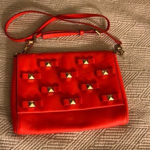 Kate Spade coral crossbody purse